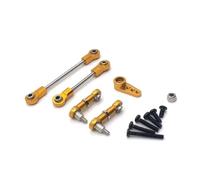 MGHGFYTAS Accessoires Voitures RC Compatible avec WLtoys 284131 K969 K979 K989 K999 P929 P939 RC Accessoires pour Voitures Pièces Tige De Direction Bras De Direction(Yellow)