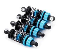 MGHGFYTAS Compatible avec Tamiya pour TT02 1/10 Pièces De Mise À Niveau pour Voiture De Drift RC 4 Amortisseurs À Huile en Alliage D'aluminium RC Amortisseurs