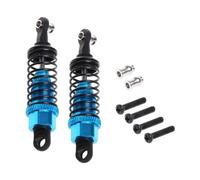 MGHGFYTAS Compatible avec WLtoys A959 pour HPI pour HSP pour Traxxas 1/18 RC Voiture Accessoires Pièces 2 Pièces Amortisseur Réglable À Huile 65 Mm RC Amortisseurs