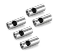MGHGFYTAS Voiture rc Pieces Compatible avec RC FPV Quadcopter Drone UAV Bateau Voiture Hélicoptère Pièces Adaptateur D'engrenage en Acier Inoxydable 3 17 Mm À 5 Conversion De Moteur 5PCS