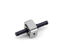 MGHGFYTAS Voiture rc Pieces Compatible avec Traxxas Drag pour Slash 1967 C10 1/10 RC, Pièces De Mise À Niveau Voiture, Casier Différentiel en Aluminium, Supports Boîtier Bobine Diff(Silver)