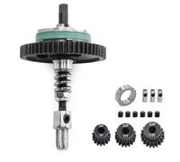 MGHGFYTAS Voiture rc Pieces Compatible avec Traxxas pour Slash 4x4 pour VXL pour Stampede 1/10 RC, Pièces De Voiture, Ensemble d'embrayage À Pantoufles en Métal 54T 6878 Pignon 15T 17T