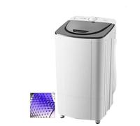 MGHRUE Sèche-Linge 10 Kg, Essoreuse À Économie D'énergie Et D'énergie, Lumière Bleue À 360 °, Sèche-Linge Portable 2800 TR/Min, Sèche-Linge À Évacuation par Gravité