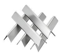 MGiessca 7636 Bars de flavorizer en acier inoxydable pour barbecue Weber Spirit 300, 38,8 cm, pour Weber Spirit E310 E320 E330, bouclier thermique en acier inoxydable pour Weber Spirit II 310 Series