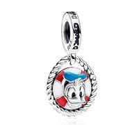 MGIUL Movie Animal-Duck Charm PendantPour Bracelets Colliers Pendentifs en Argent 925 Perles Bijoux Cadeau Pour Femmes