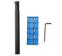 MGIVR 2016-1.5 Porte-outil de rainurage interne pour tour CNC avec 10 inserts en carbure MGMN150 pour le travail des métaux