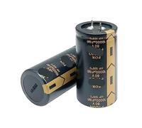 MGKJOKXMV Lot de 2 condensateurs électrolytiques intégrés 80 V 10000 UF 35 x 70 mm for amplificateur de Puissance, Filtre électrolytique Audio