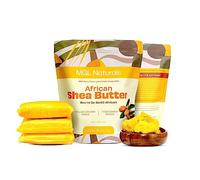 MGL Naturals Beurre de karité africain non raffiné Jaune 100 % pur, cru, végétalien et biologique. Nourrissant et hydratant Utilisez-le seul ou recettes de bricolage. 1 kg