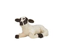 Mgm - 387060 - Figurine Animal - Agneau Noir Couche - 6 X 3 Cm