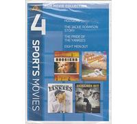 MGM 4 Sports Movies - Hoosiers/The Jackie Robinson Story/The Pride of the Yankees/Eight Men Out