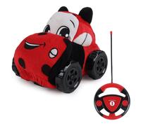 Mgm Bte/Voiture Peluche Rouge Coco Rc 19x13cm - Piles