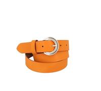 MGM Ceinture Coloured Basic pour femme, orange, 85, Orange, 85 cm