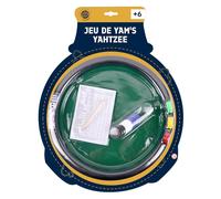 MGM Jeu de société Piste de yams 140308 – dé et jetons – 29 cm – Vert – 3 à 9 ans