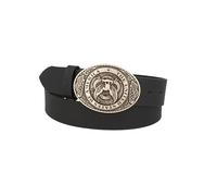 MGM Gürtel USA, Ceinture Homme, Schwarz, 85