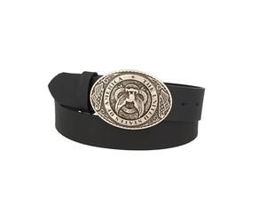 MGM Gürtel USA, Ceinture Homme, Schwarz, 85