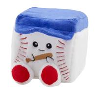 MGM Jouet - Squarepal - Burger - Peluche Anti-Stress - 193627 - Mousse À Mémoire de Forme - Gadget - Cadeau - Fast-Food - Rééducation - Anxiété - Jouet Sensoriel - À Partir de 2 Ans