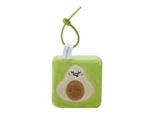 MGM JOUET - Squarepal Porte Clés - Avocat - Peluche Anti-Stress - 193720 - Mousse À Mémoire de Forme - Gadget - Cadeau - Fruit - Légumes - Rééducation - Anxiété - Jouet Sensoriel - À Partir de 2 ans