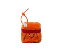MGM JOUET - Squarepal Porte Clés - BasketBall - Peluche Anti-Stress - 193716 - Mousse À Mémoire de Forme - Gadget - Cadeau - Sport - Rééducation - Anxiété - Jouet Sensoriel - À Partir de 2 ans