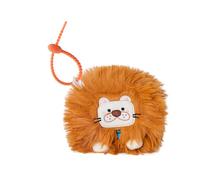 MGM JOUET - Squarepal Porte Clés - Lion - Peluche Anti-Stress - 193703 - Mousse À Mémoire de Forme - Gadget - Cadeau - Animaux - Rééducation - Anxiété - Jouet Sensoriel - À Partir de 2 ans