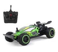TURBO CHALLENGE - Buggy Jungle - Off Road - 099311 - Voiture Télécommandée - Vert - 1/28 - Piles Non Incluses - Plastique - À Partir de 6 Ans