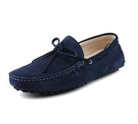 MGM-Joymod Chaussures de conduite pour homme en daim à lacets confortables Mocassins Penny Loafers Chaussures bateau à enfiler, 42 1/3 EU