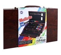 Mgm Mallette En Bois Avec Tiroir 140 Pcs 38x23.5x7.5cm -