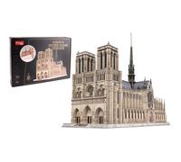 MGM Maquette 3D Notre-Dame de Paris - 293 pièces, 58,6×22×44 cm, montage sans colle