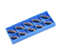 MGMN400M Lot de 10 inserts en carbure PC9030, 4 mm de large pour une grande efficacité dans le travail des métaux