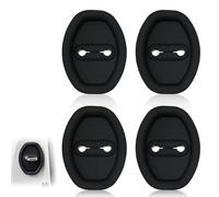 mgmooa Lot de 4 protections de verrouillage de porte de voiture en silicone pour protection de porte de voiture et réduction du bruit, SGS