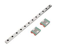 MGN12 Glissière Linéaire Miniature Rail De Guide Rail 12mm Largeur 2pcs MGN12B Blocs Adapté Petit Équipement Précision Linéaire Mouvement Linéaire