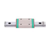 MGN12H linéaire Guide Rail | Rail coulissant miniature pour l'industrie automatisée | Haute - Rigidity Steel Ball Retainer | Chaleur en acier inoxydable - Matériau traité | Longueur de 100mm