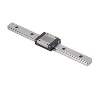 MGN15 Linear Guide Rail High Precision Low Friction Bearing Steel Slide Rails for CNC 3D Printers and Automation Equipment 15mm Width 40mm Hole Spacing (200mm)