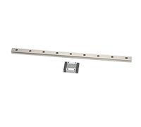 MGN15C Guide de rail linéaire en acier - Contrôle de précision - Mise à niveau pour imprimante 3D CNC - Entretien de la machine (350 mm)