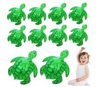 Mgonwl 10pcs Turtle Balloon 19.7x15.75x9.8in Cartoon Mignon allumez des Animaux de Ballon de Tortue mer réaliste Cadeau pour Les Fournitures fête des activités Maternelle