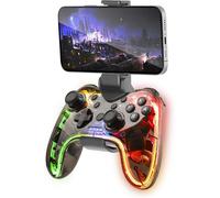 Mgp-24 2.4gpro Wireless Gamepad Neon Rgb Dual Haptic Vibration Analog Joysticks Controller For Pc, Ps3, Ps4, Xbox360, Raspberry Pi, Mac, Android