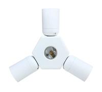 MGRAS 3/4 en 1 E26 E27 Spliteuse à LED à la base Splitter Universal conversion Tête de la lampe de la tête de la lampe adaptateur d'ampoule Convertisseur de douille de lampe (Color : 3 plus 1 in 1)