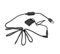 MGRAS CA-PS700 USB Caméra Cordon d'alimentation + NB-2L DR-700 DC Coupleur, S45 S50 S55 S40 S60 S70 S80 G7 G9 350D 400D XT X Ti Fit for Canon PowerShot for Cordon d'alimentation