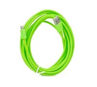 Mgs33 CABLE 3 METRES USB CHARGEUR RECHARGE SYNC compatible téléphone 5S,5C,6,6 et 7 DE couleur Verte ou rouge