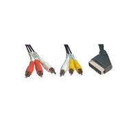 Mgs33 Cable peritel audiovideo cinch 1.4m