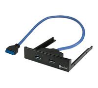 Mgs33 panneau frontal 3.5'' 2 ports USB v3.0 Noir Connectland