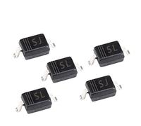 MGTCAR 100 pièces SMD Schottky barrière Diode B5819WS SL BAV21WS T3 B5817WS SJ BAS316 BA592 BAT54H BC847AW 20V 30V 40V électronique SOD-323 (Color : BAV21WS T3)