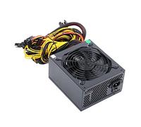 MGTCAR 2000W 2400W 2600W 160V-240V ATX ETH Mining Bitcoin Alimentation 95% Efficacité pour 3060 3070 3080 Miner Rig(2000W à 2400W EU)