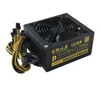 MGTCAR Alimentation mineur ATX BTC 2000/2400/2600 W 180-240 V 95 % d'efficacité Ethereum ETH S9 S7 L3 Max Support 8 cartes GPU pour plate-forme minière (2000 W à 2400 W)