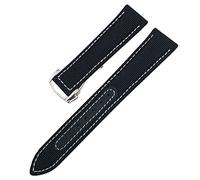 MGTCAR Bracelet de montre en nylon pour montre Omega Moon Seamaster 300 AT150 19 mm, 20 mm, 21 mm, 22 mm, 19mm, Agate