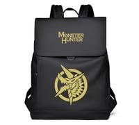 MGTERN Enfants Sac à Dos Monst-er Hunt-er, Sac D'école Loisir avec Bandoulière Réglable, Cartable Respirant pour Hommes Femmes, portable