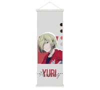 MGTERN Pour Yuri!!! o-n Ice Poster d'anime, Dessin Animé Poster 3d, Poster Mural pour Chambre à Coucher Salon, Suspendre(A4)