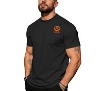 MGTERN T-shirt homme imprimé Farm Equipment Enthusiast, confortable lavable en machine, Convient pour le travail au quotidien, homme(Black,3XL)