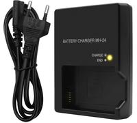 MH-24 Chargeur de Batterie Lithium pour Appareil Photo Nikon EN-EL14 EN-EL14A pour Nikon D3100 D3200 D3300 D3400 D3500 D5100 D5200 D5300 D5500 D5600 P7000 P71100 00 P7 700 P7800 Appareils Photo SLR