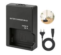 MH-24 Chargeur de Batterie pour EN-EL14/EN-EL14A Compatible avec Nikon D3100 D3200 D3300 D3400 D3500 D5100 D5200 D5300 D5500 D5600 P7000 P7100 P7700 P7800 Chargeurs Appareil Photo Reflex