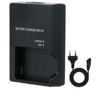 MH-24 Chargeur de Batterie pour EN-EL14 EN-EL14A pour Nikon D3100 D3200 D3300 D3400 D3500 D5100 D5200 D5300 D5500 D5600 P7000 P7100 P7700 P7800 Chargeurs Appareil Photo Reflex